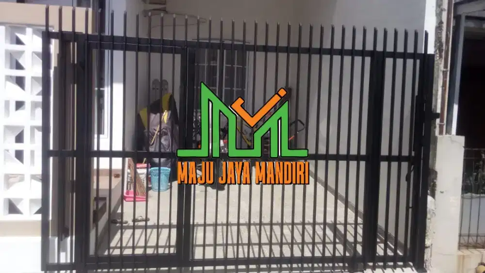 Pintu dorong model minimalis