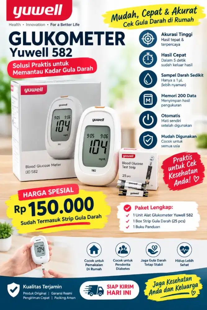 Glukometer cek gula darah