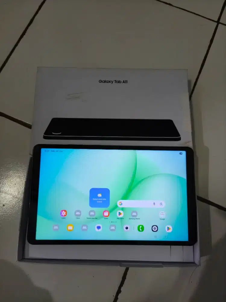 Samsung Tab A11 4/64 4G Fullset Murah