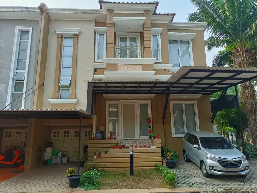 DISEWAKAN RUMAH FULL FURNISHED DI CLUSTER FLOURITE GADING SERPONG