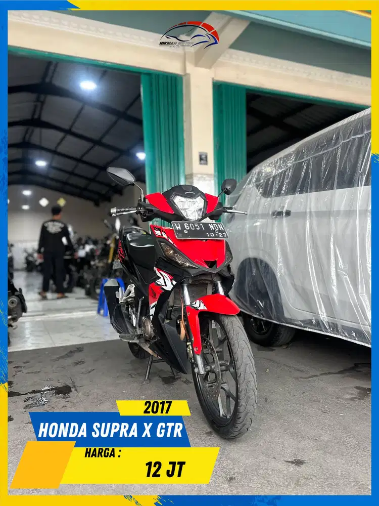 HONDA SUPRA X GTR 2017 MANTAP GASS MASZEHH HIKMAH MOTOR KEPUH