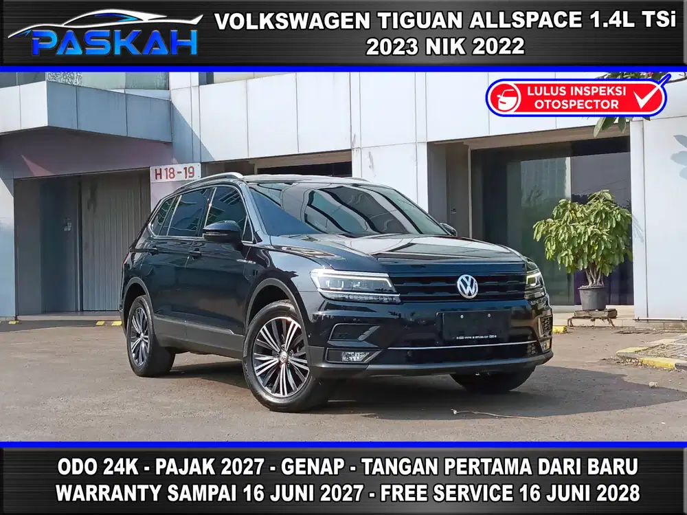 Bunga 4% Odo 24k GENAP PAJAK JULI 2027 TIGUAN ALLSPACE 2023 Nik 2022