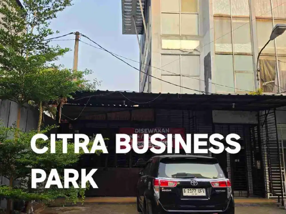Disewakan Ruko Citra Business Park,  Lt. 9x30 , 270M2, 3lt., Lb. 500 m2