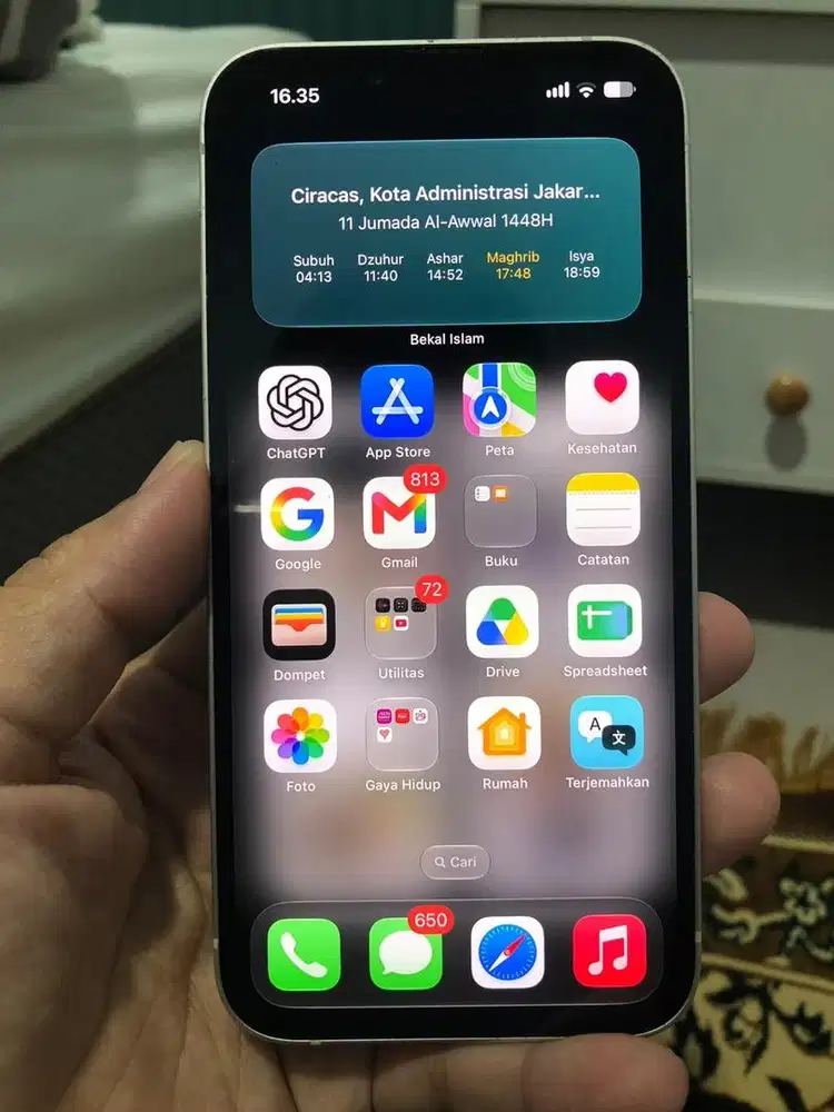Iphone 13 128GB warna putih garansi resmi ibox