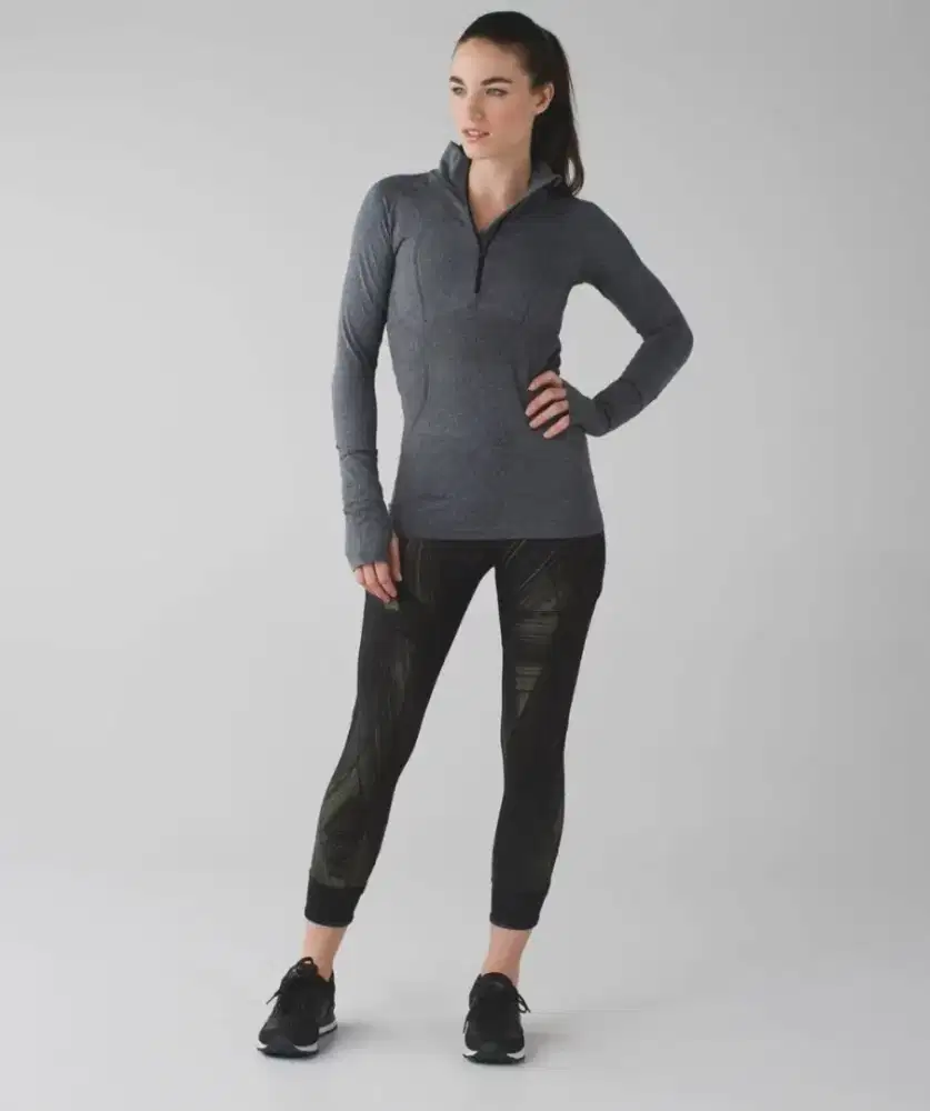 Lululemon fresh mesh run crop