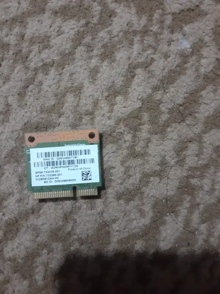 Wifi internal laptop bawaan