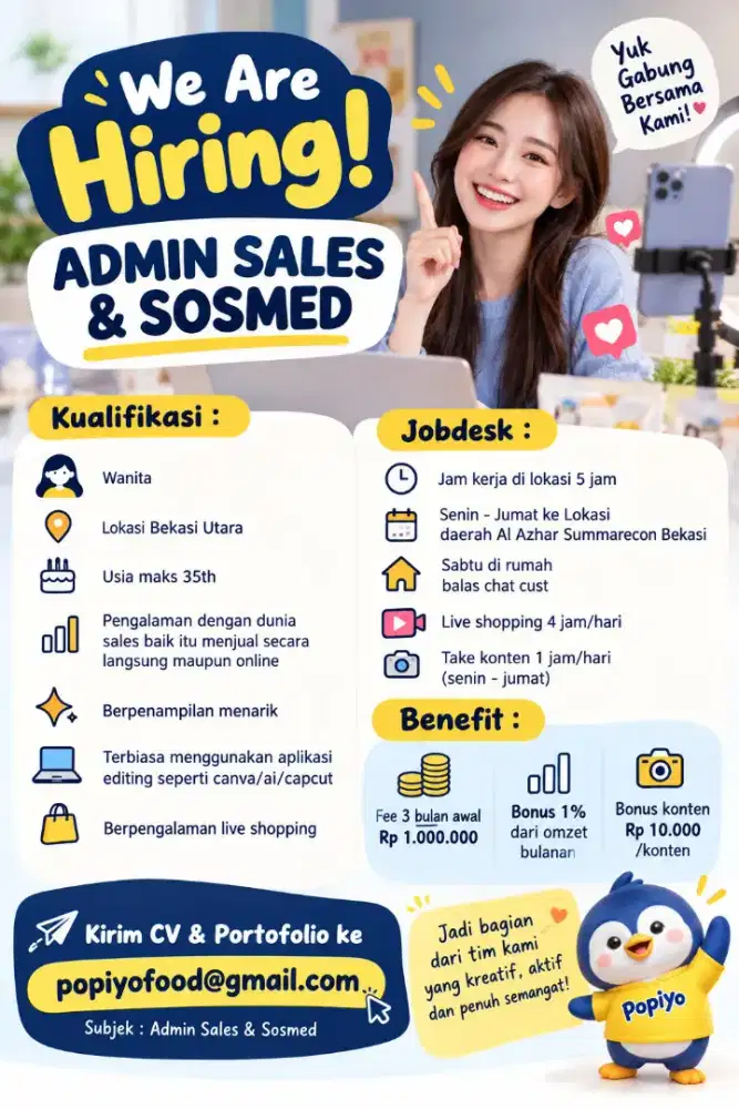 ADMIN LIVE & SOSMED
