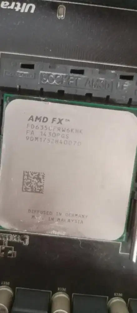 AMD FX 6350 + MOTHERBOARD - KIPAS MUTAR TAPI GA NAMPIL