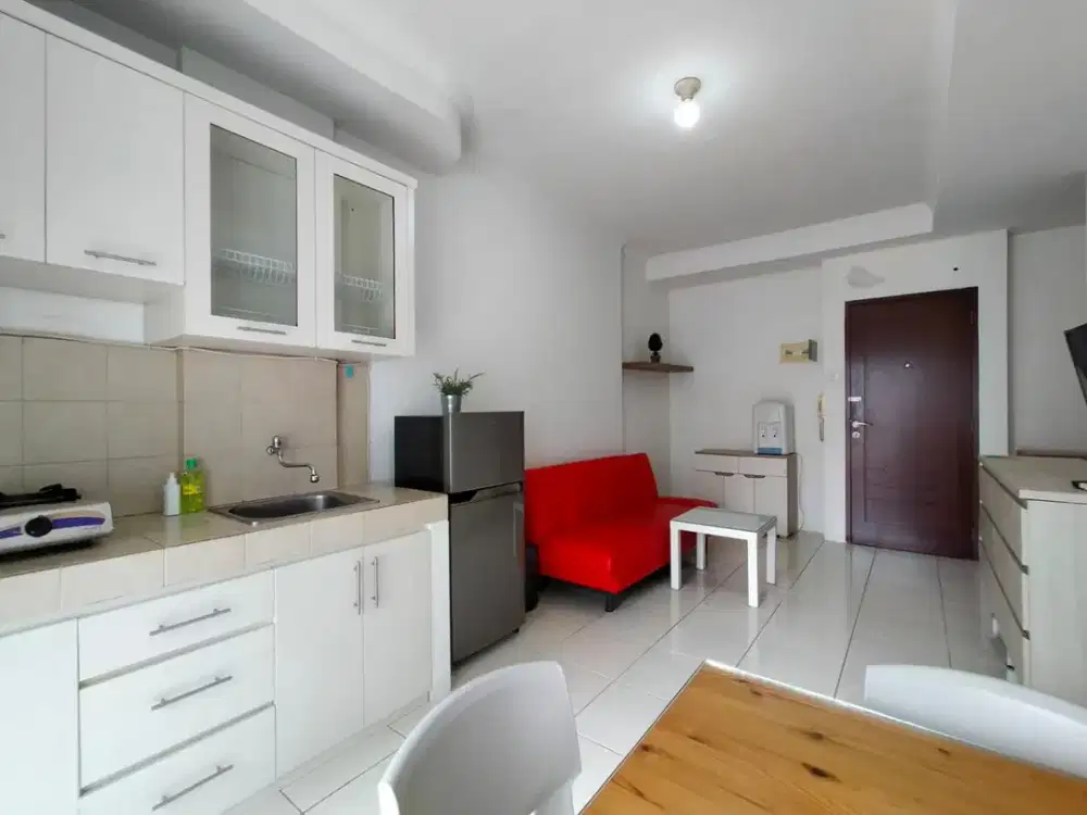 2BR full furnish Apt.Mediterania garden res2 dekat Central Park Tanjung Duren