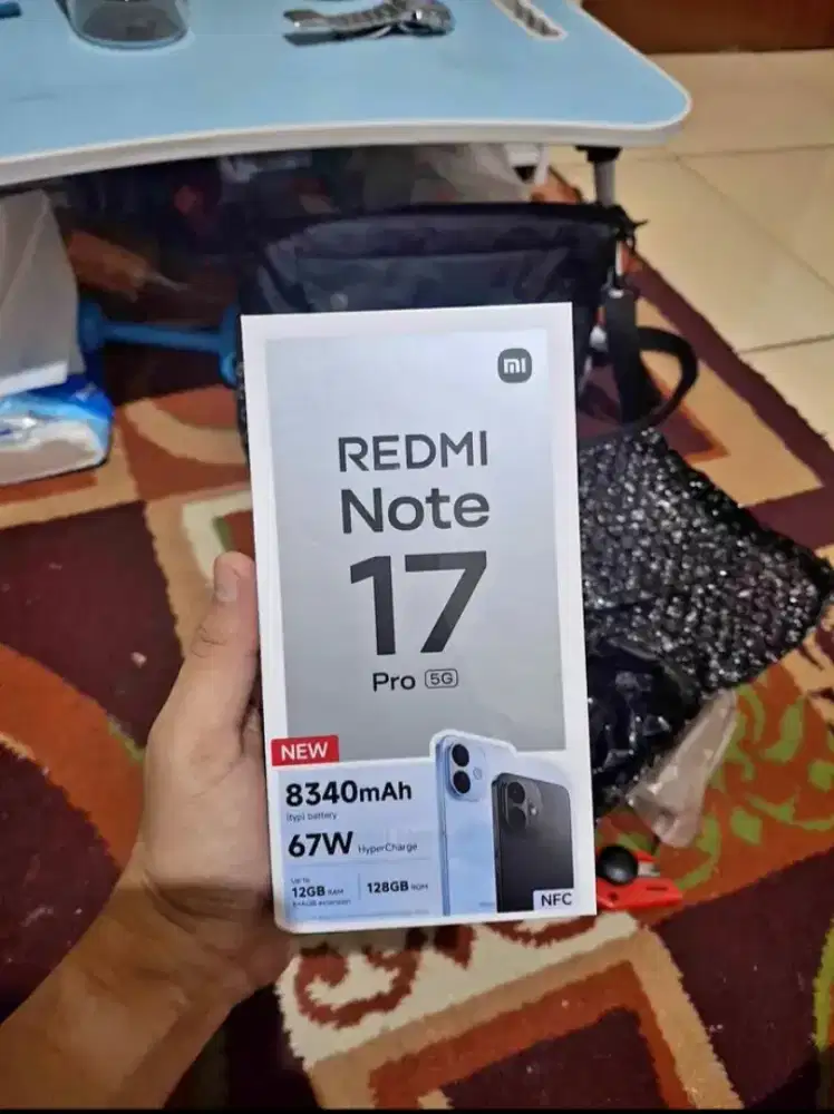 Redmi note 17 pro 5G ram 8+8/256