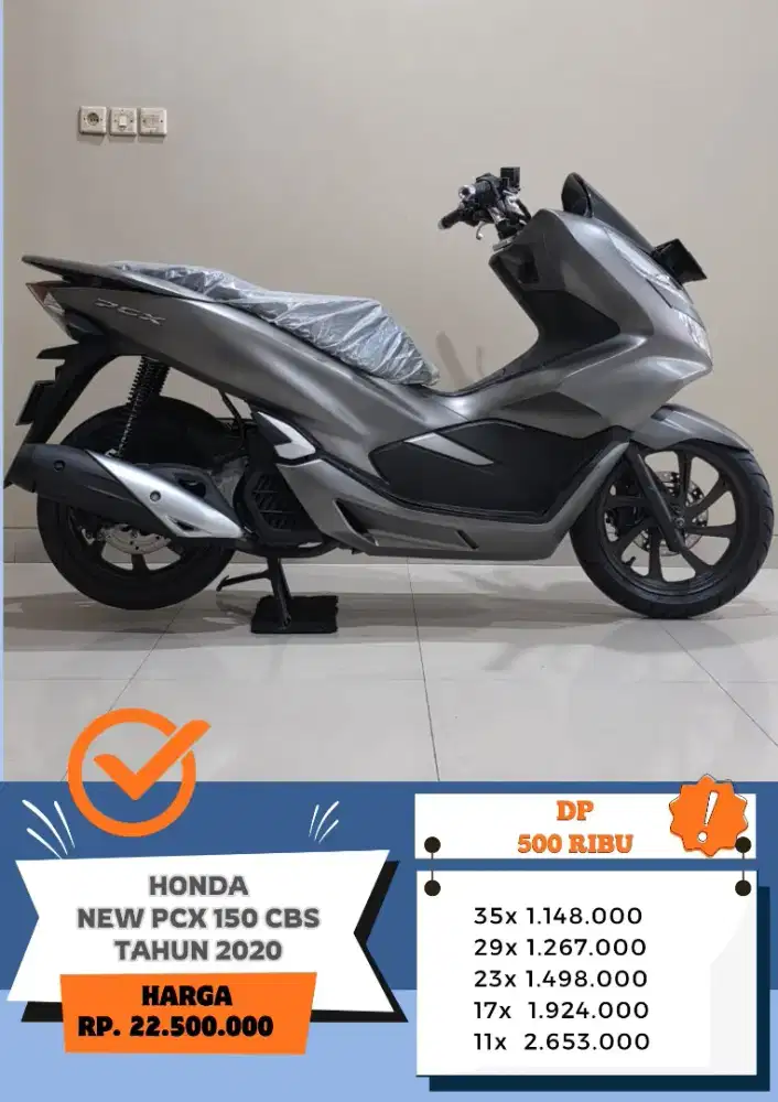 Dp 500 Ribu!! HONDA PCX 150 CBS TAHUN 2020