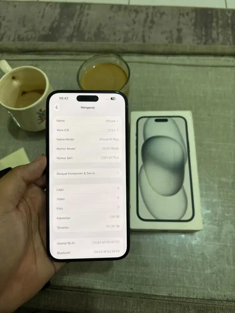 Iphone 15plus 128 ibox