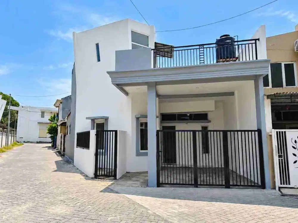 Wiyung Surabaya | Jual Rumah Murah Hook 2Lt 85 m² De Alamuda Residence Balas Klumprik Kebraon Kemlaten SMAN 22