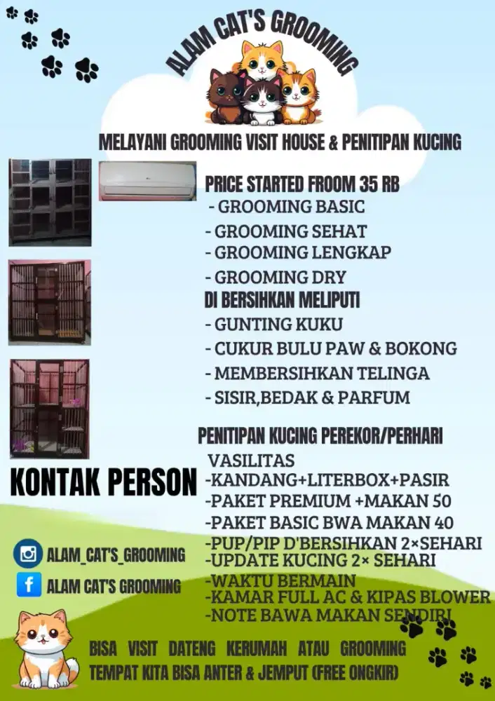 Grooming jasa hewan & pethotel