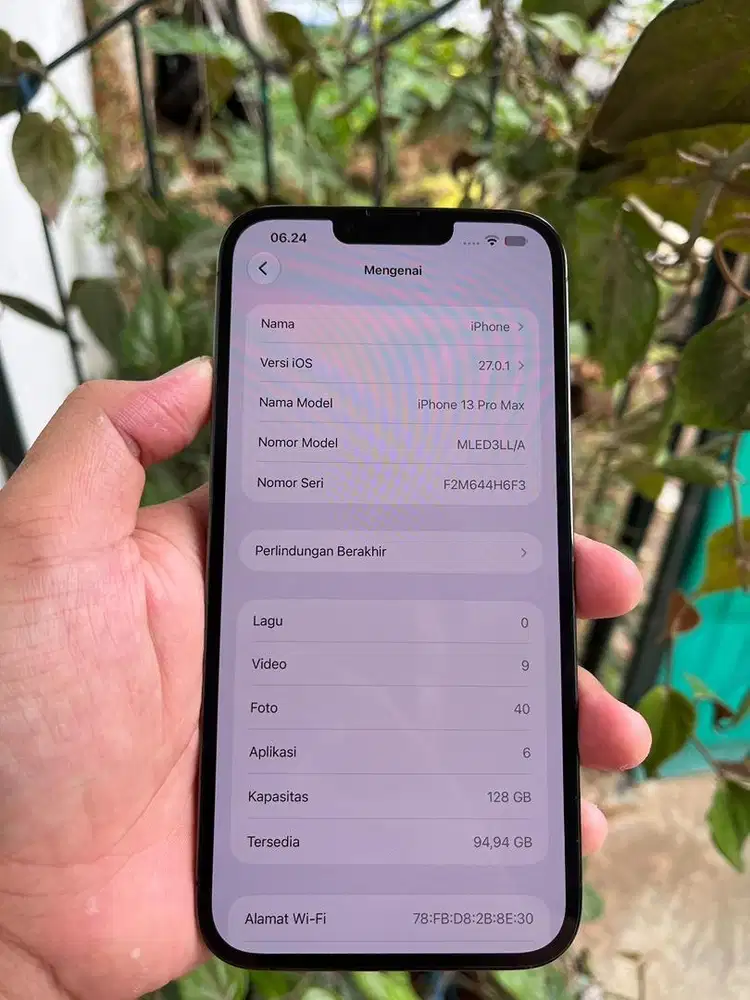 Iphone 13 promax 128 inter