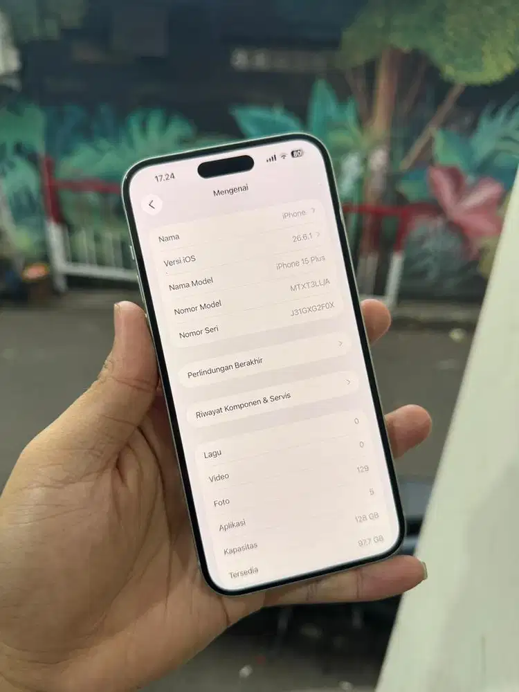 Iphone 15plus 128 inter