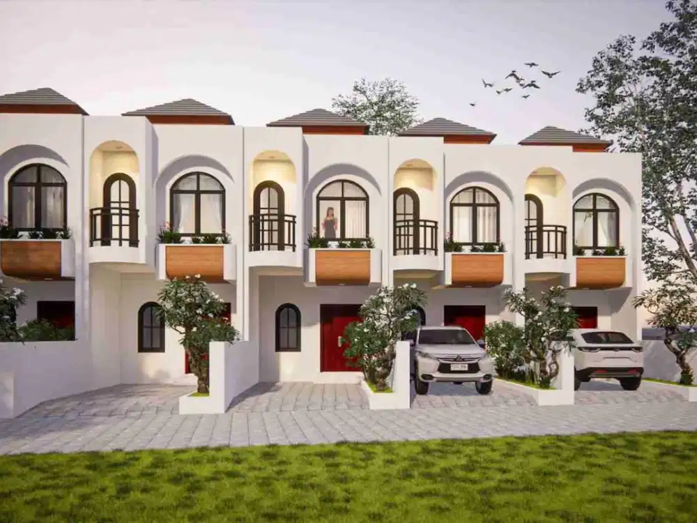 Perumahan 2 Lantai Modern Minimalis, Harga Ekonomis, di Dangin Puri Kangin hanya 6 menit ke Living World Mall
