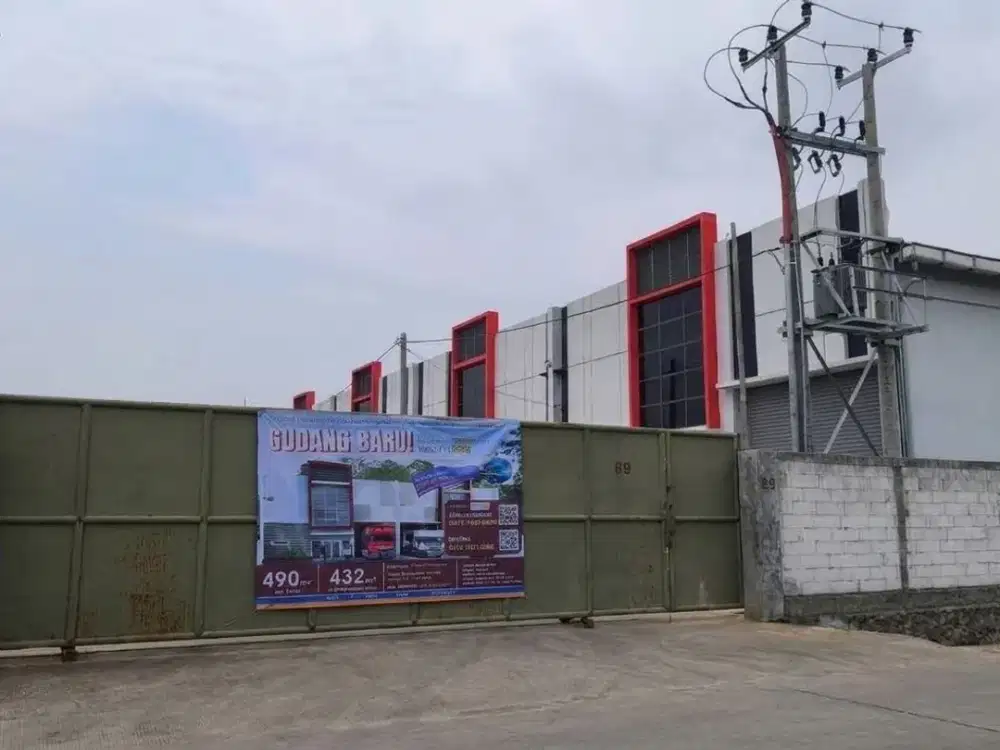 Gudang Baru dan Strategis di Salembaran Jati, berdampingan dengan area PIK 2, Tangerang