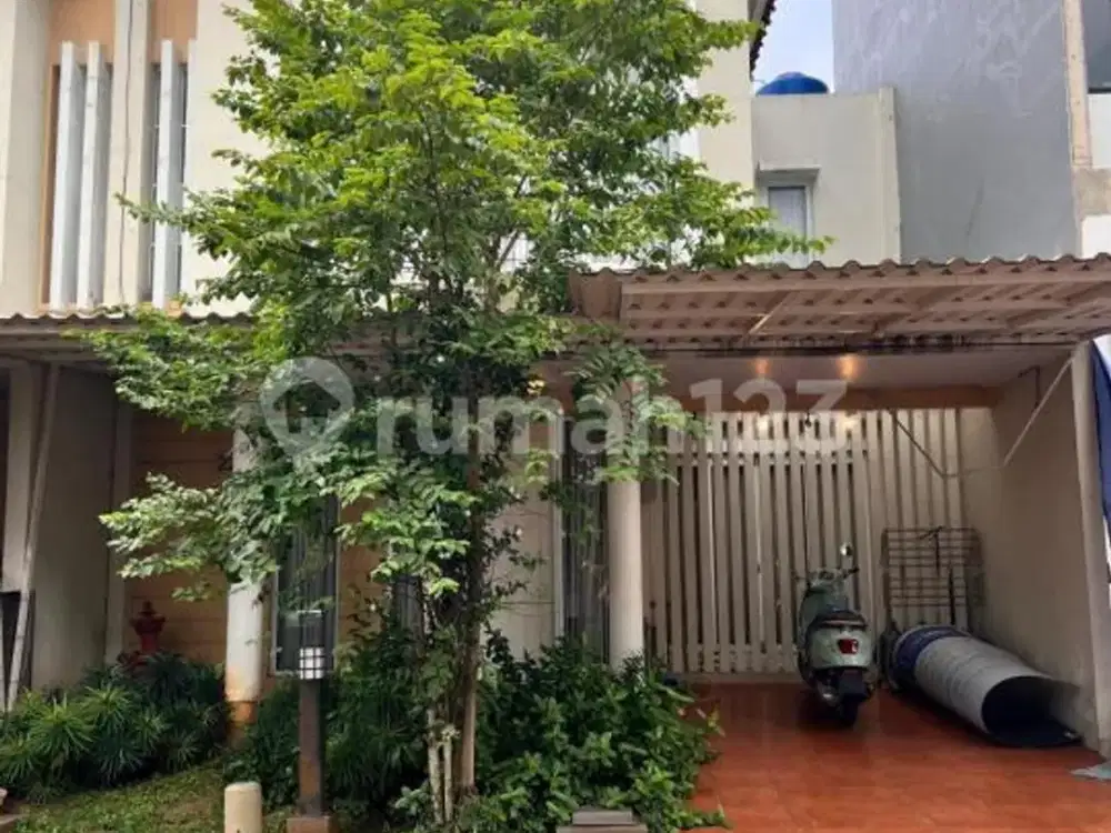 Rumah 2 Lantai SHM Hadap Utara Semi Furnish di Gading Serpong