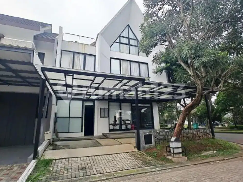 Rumah Hook Semi Furnish Hadap Selatan PPJB di BSD Mozia Tangsel