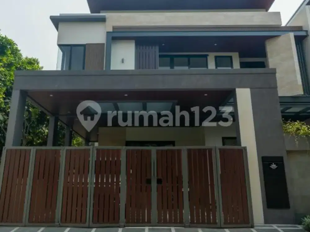 Rumah Hadap Selatan Semi Furnish Baru Dibangun di Griyaloka BSD