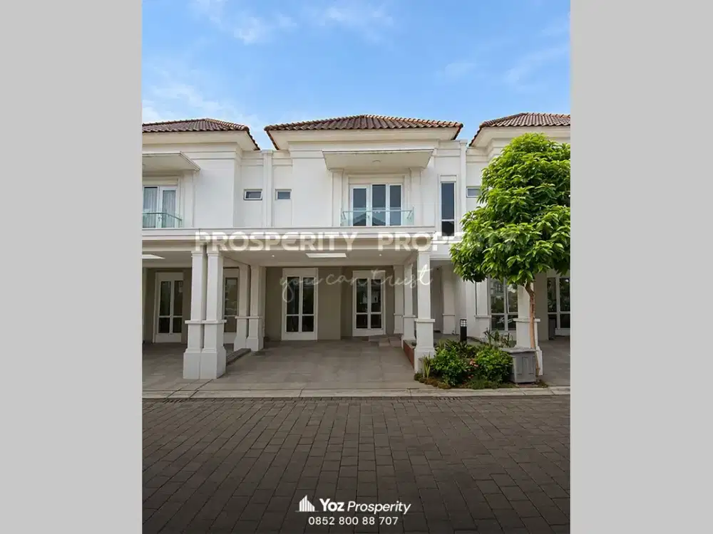 Rumah Full Furnish Kawasan Premium di Cluster Grand Pasadena Residence Paramount Gading Serpong Tangerang