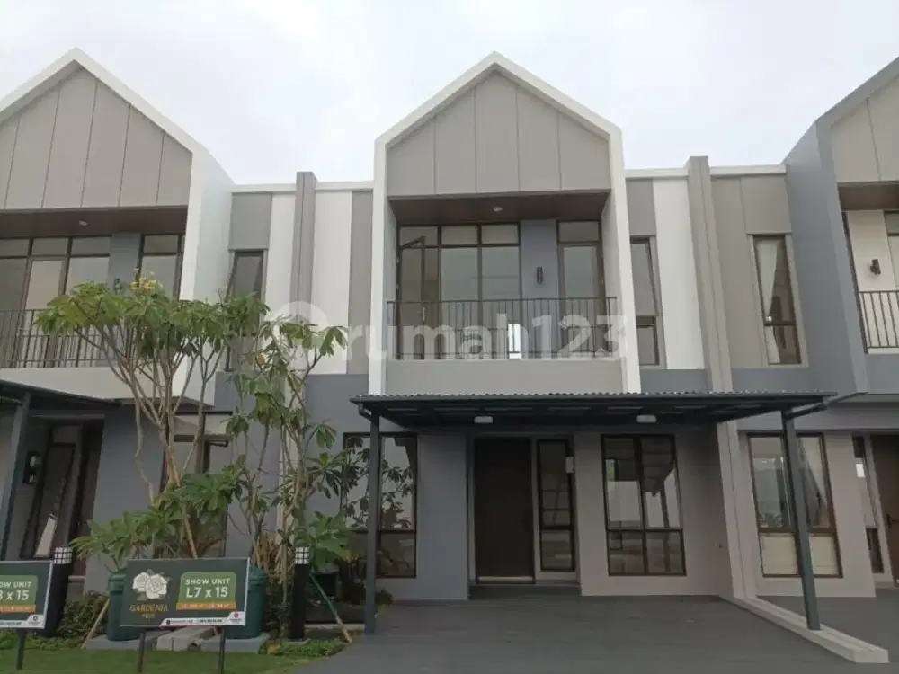 Rumah Baru 3 Kamar di Gardenia Plus Tipe 7X15 Paramount Petals