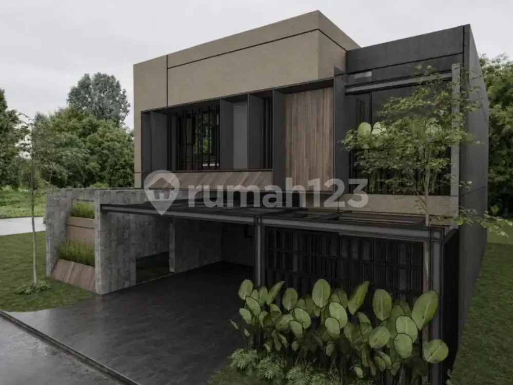 Jual Rumah Bertema Modren Cantik Elegan di BSD