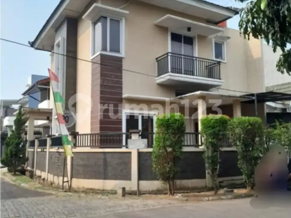 Dijual Cepat Rumah 2 Lantai Hoek, Bagus, Modern, Siap Huni