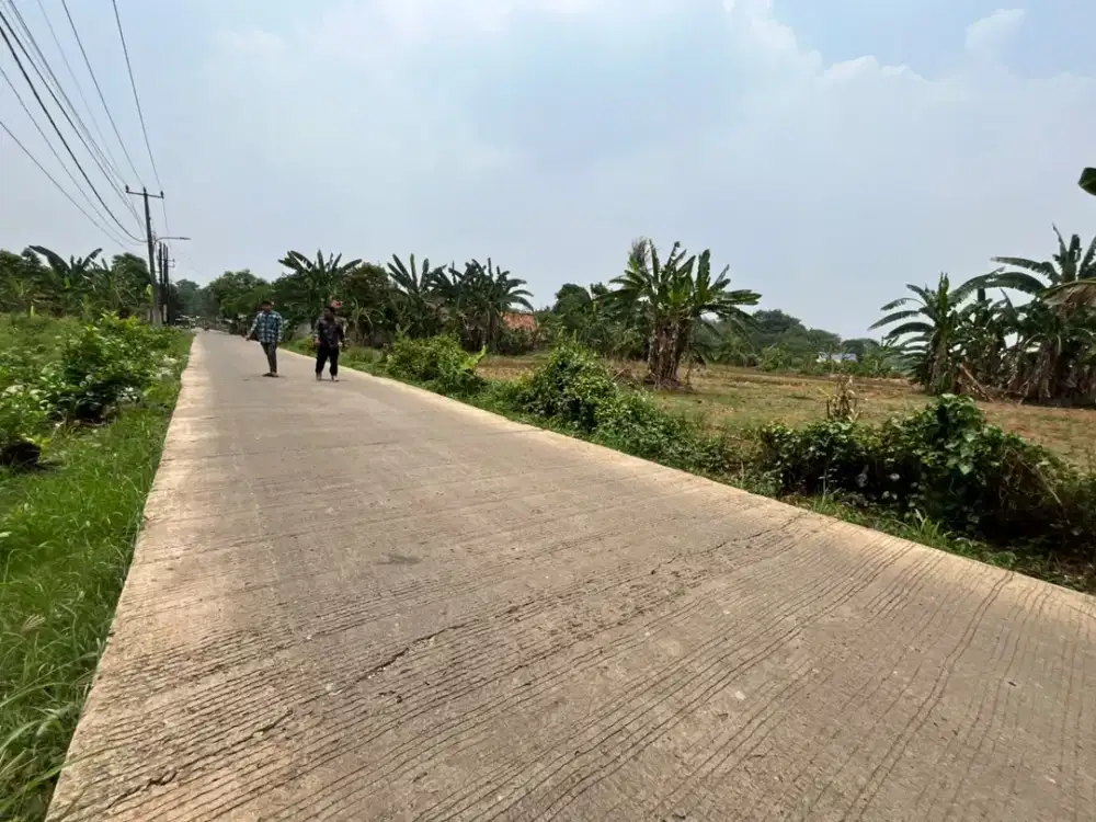 Tanah Murah 14 Menit Gerbang Tol Legok, Akses Mudah ke pusat kota