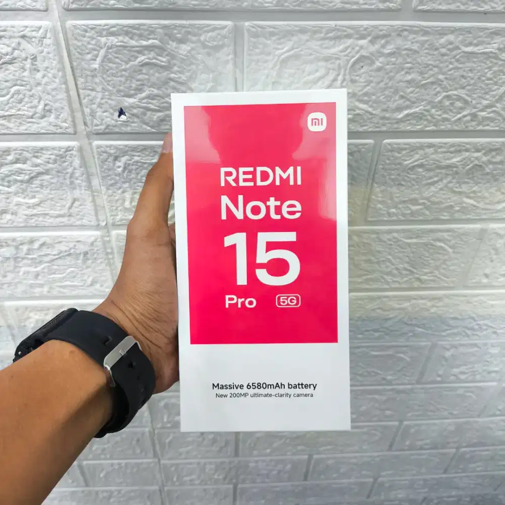 Redmi note 15 pro 5G (black) new