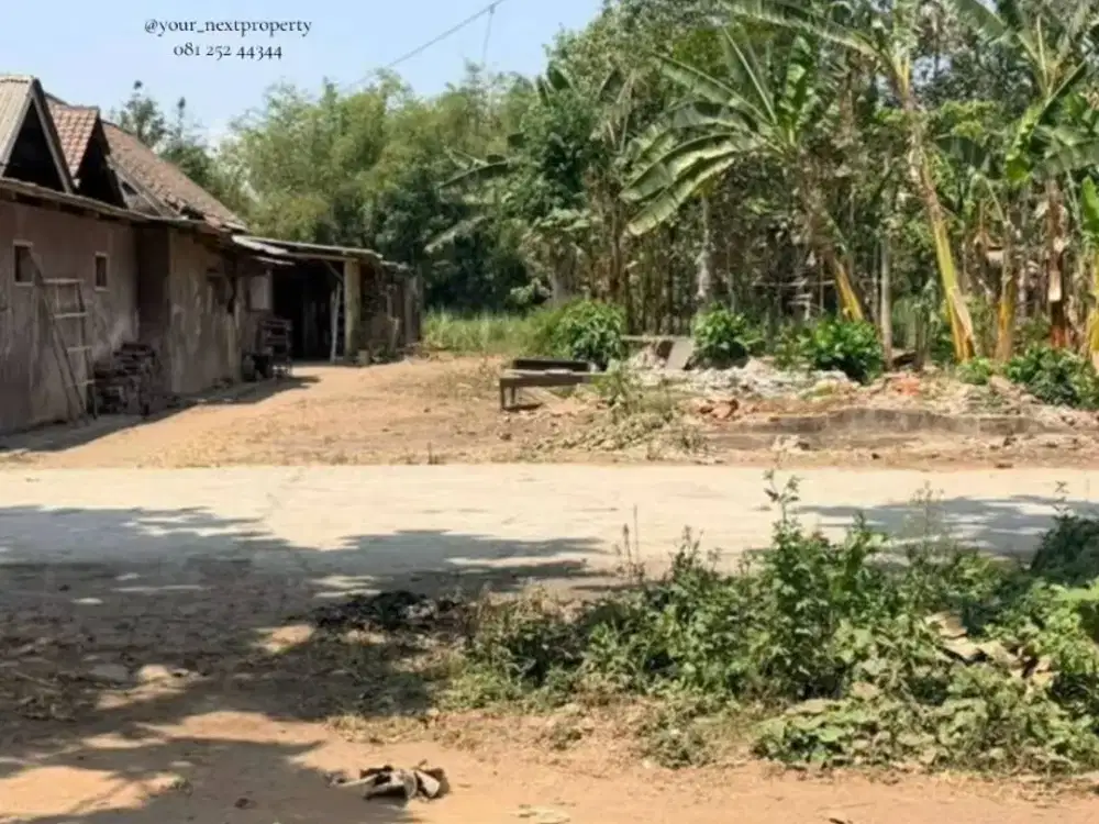 Lahan Tanah Pertanian Di Desa Kasembon Bululawang Malang