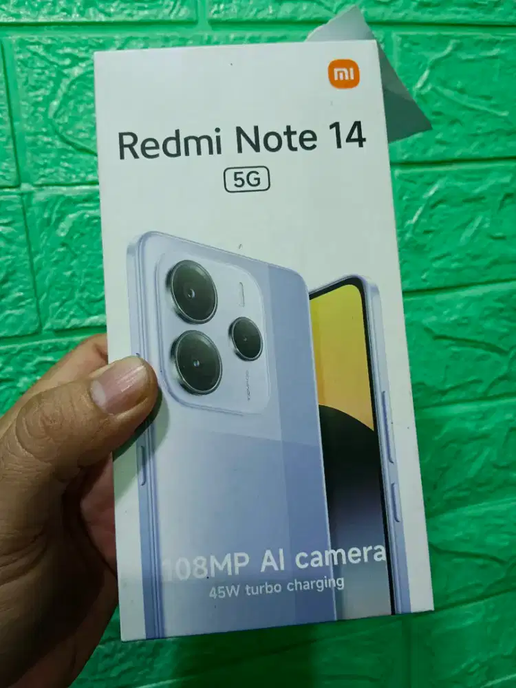 Jual cepat redmi note 14 5g black murah terjangkau