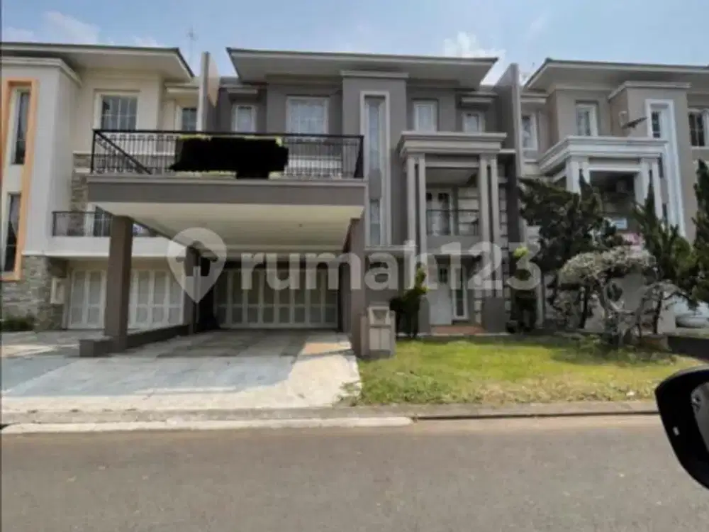 Dijual Rumah Cantik 3 Lantai Siap Huni di Alam Sutera