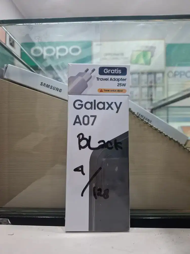 SAMSUNG A07 4/128 NEW MURAH GARANSI RESMI