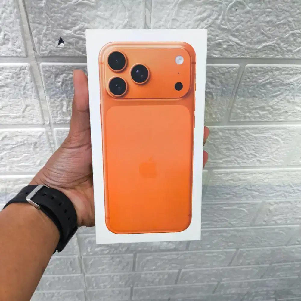 iPhone 17 promax 256 (Orange) New resmi - iBox