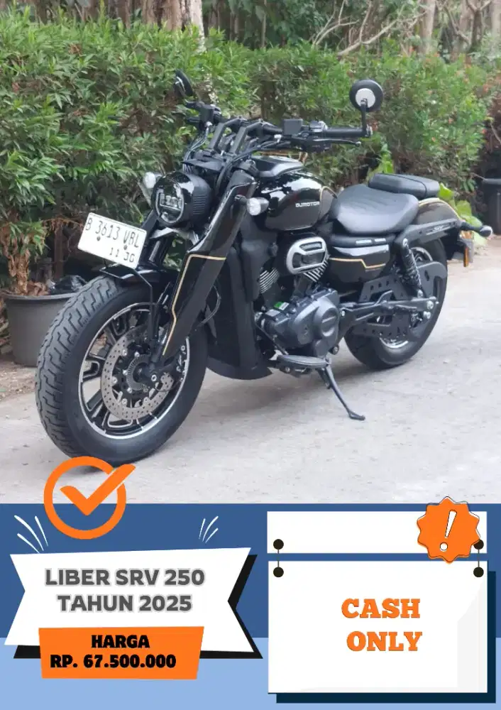 Km 1 ribu!! QJ MOTOR LIVERO SRV 250 TAHUN 2025
