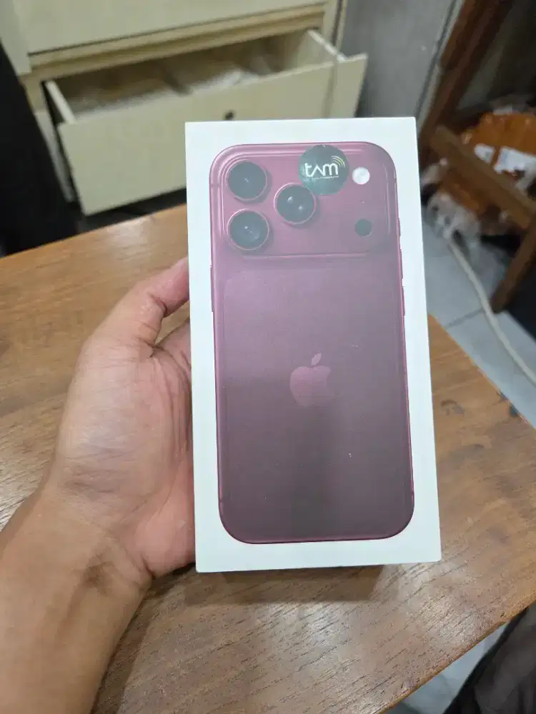 iPhone 18 Pro 512 iBox Burgundy Open Box Saja Garansi Belum Aktif
