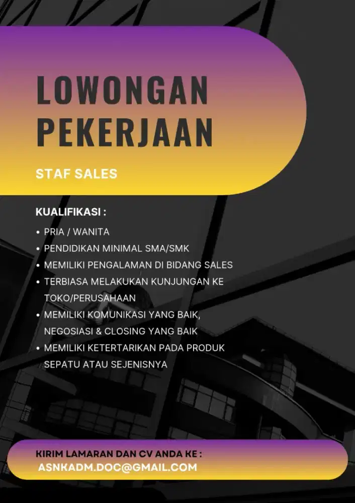 Sales marketing
