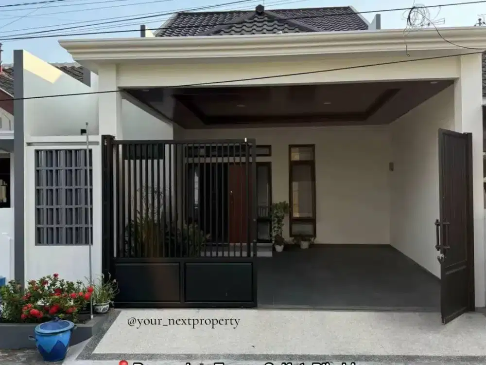 Rumah Modern Furnished Di Perumahan Taman Sulfat Blimbing Kota Malang