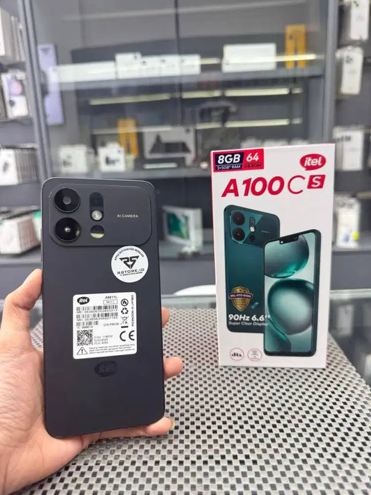 Itel a100cs 3/64Gb Fullset, Garansi Resmi Indonesia 10 bulan
