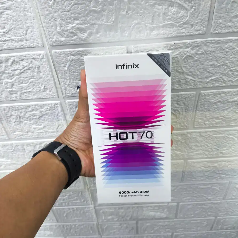 Infinix Hot 70 6/256 (Blue) new