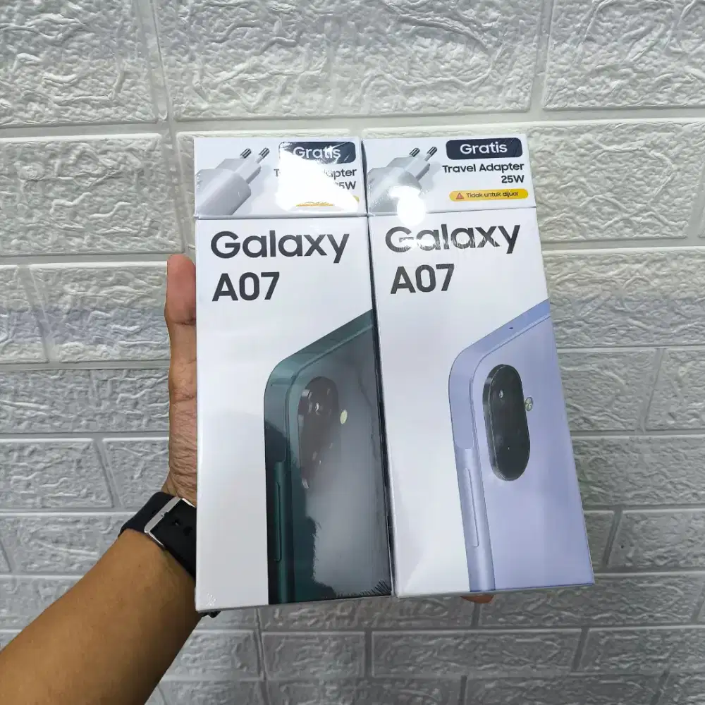 Samsung A07 4/64 (Green & violet) new