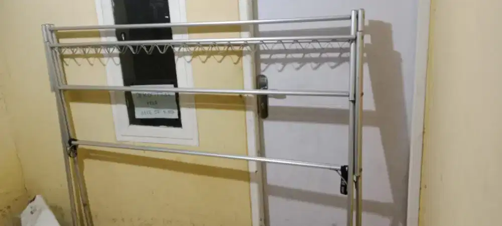 jemuran baju almunium