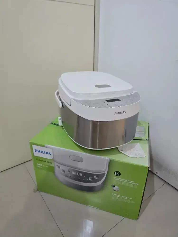 PHILIPS MINI RICE COOKER 0.85 L HD3170/33 (Like New)
