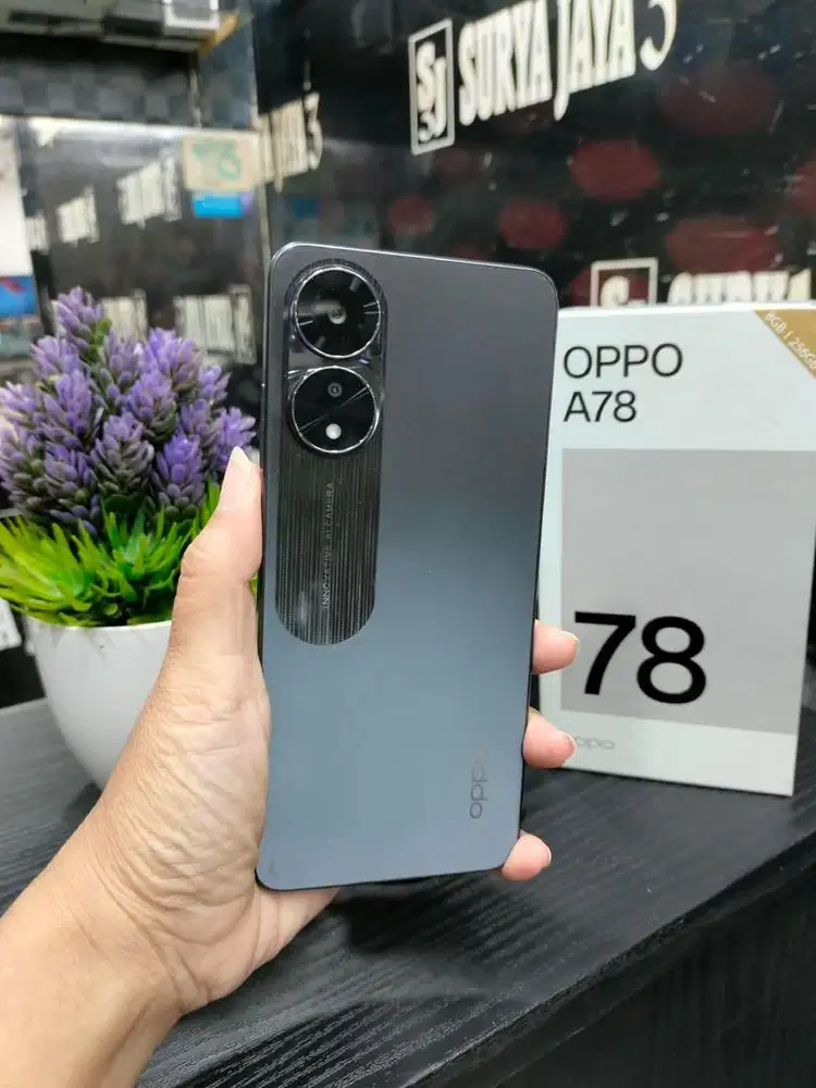 oppo a78 ram 8 256gb oriii ya bukan refurbis mulus bs tuker tambah