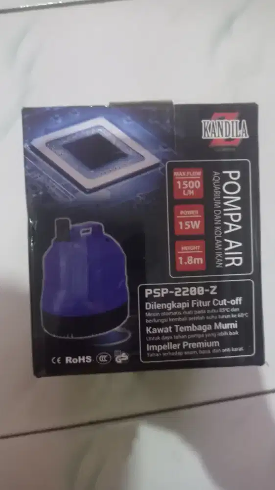 Pompa celup akuarium