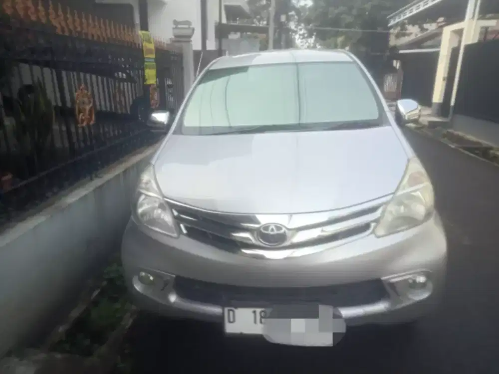 NEW AVANZA 1.3 type G thn 2013 Silver