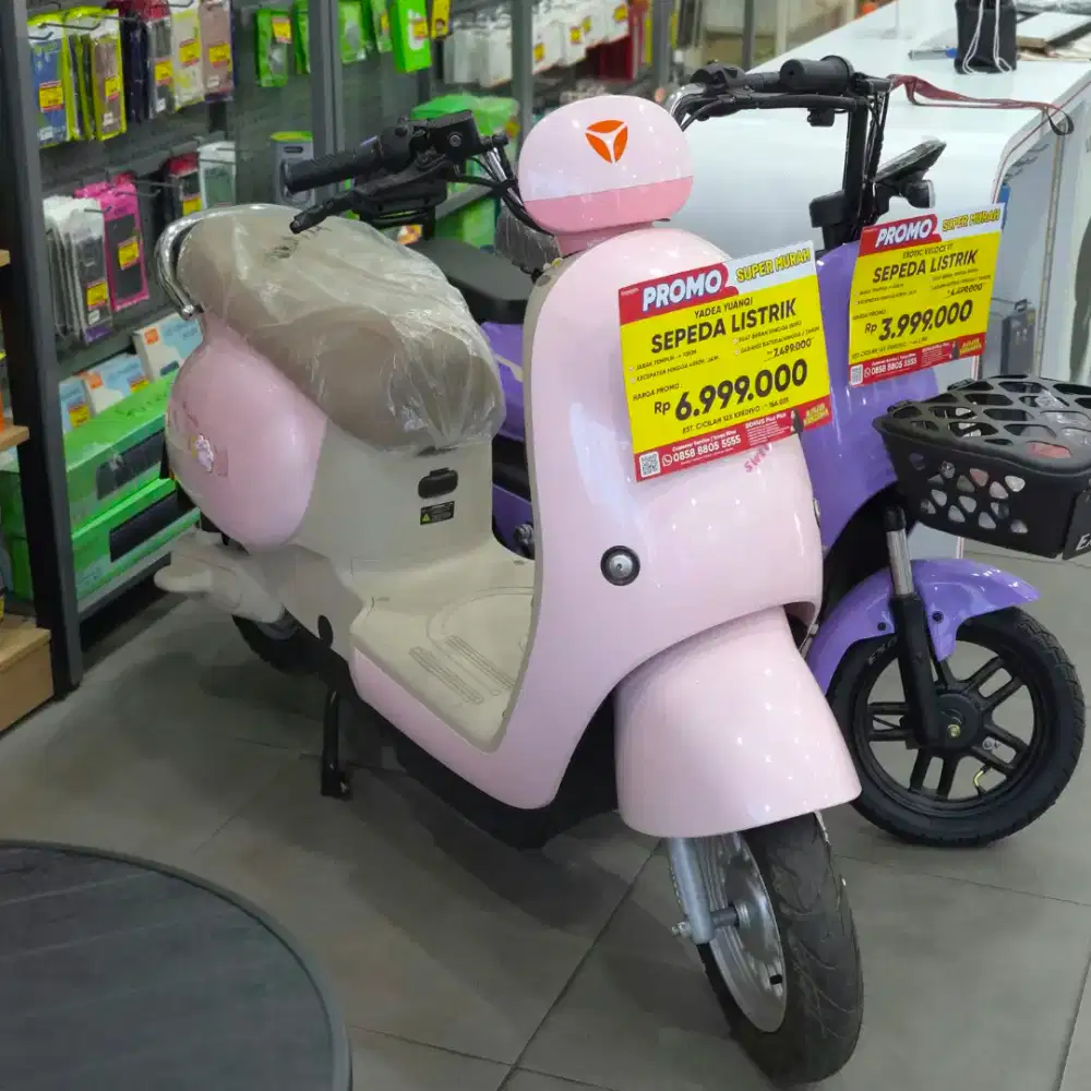 OBRAL SEPEDA LISTRIK YADEA YUANQI