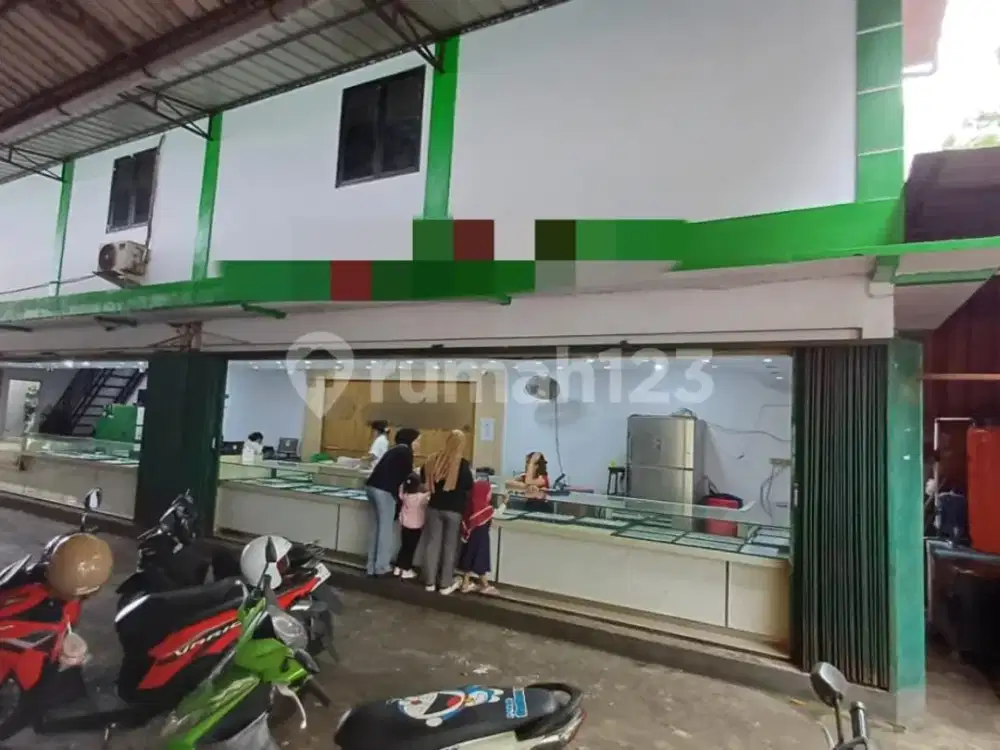 Ruko 2 Lantai + 1 Kios Kota Pontianak di Pasar Teratai Jeruju